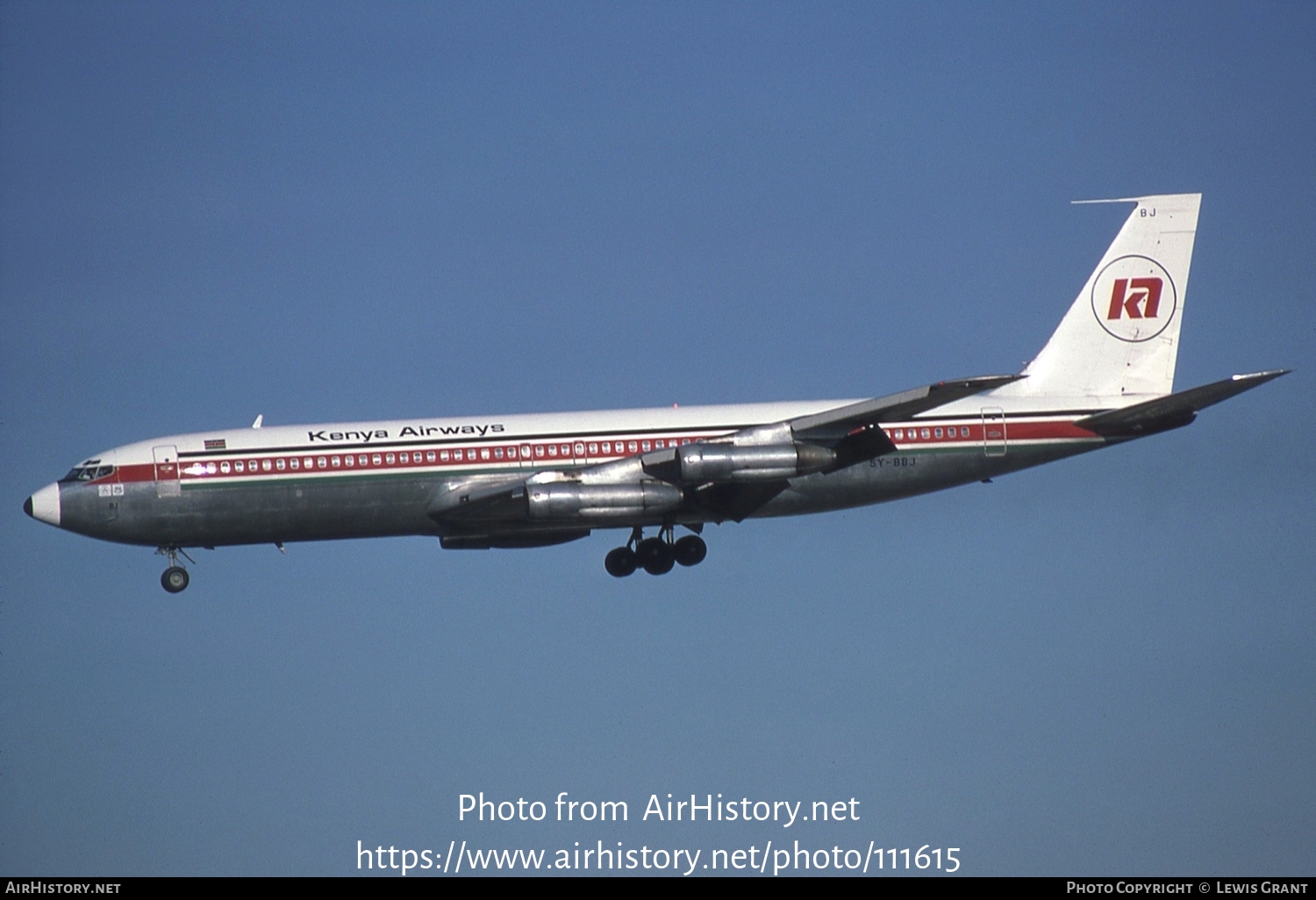 Aircraft Photo of 5Y-BBJ | Boeing 707-351B | Kenya Airways | AirHistory.net #111615