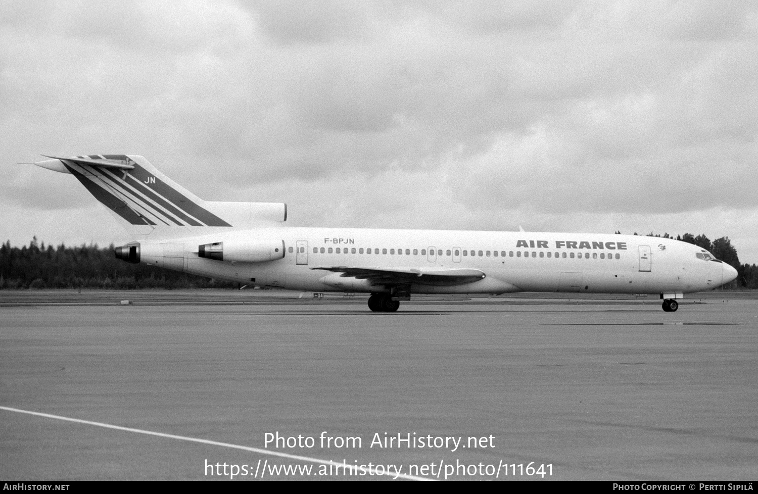 Aircraft Photo of F-BPJN | Boeing 727-228 | Air France | AirHistory.net #111641