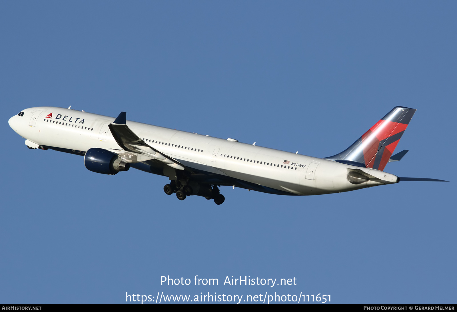 Aircraft Photo of N815NW | Airbus A330-323 | Delta Air Lines | AirHistory.net #111651