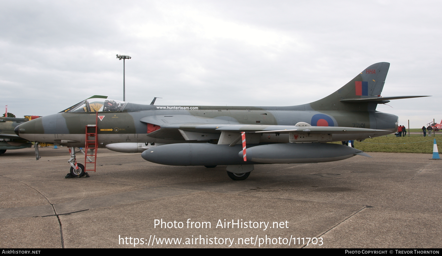 Aircraft Photo of ZZ191 | Hawker Hunter F58 | UK - Air Force | AirHistory.net #111703