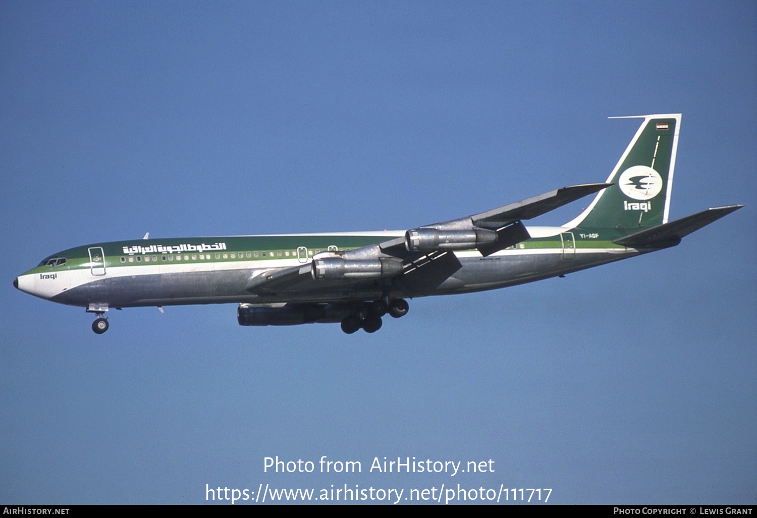 Aircraft Photo of YI-AGF | Boeing 707-370C | Iraqi Airways | AirHistory.net #111717