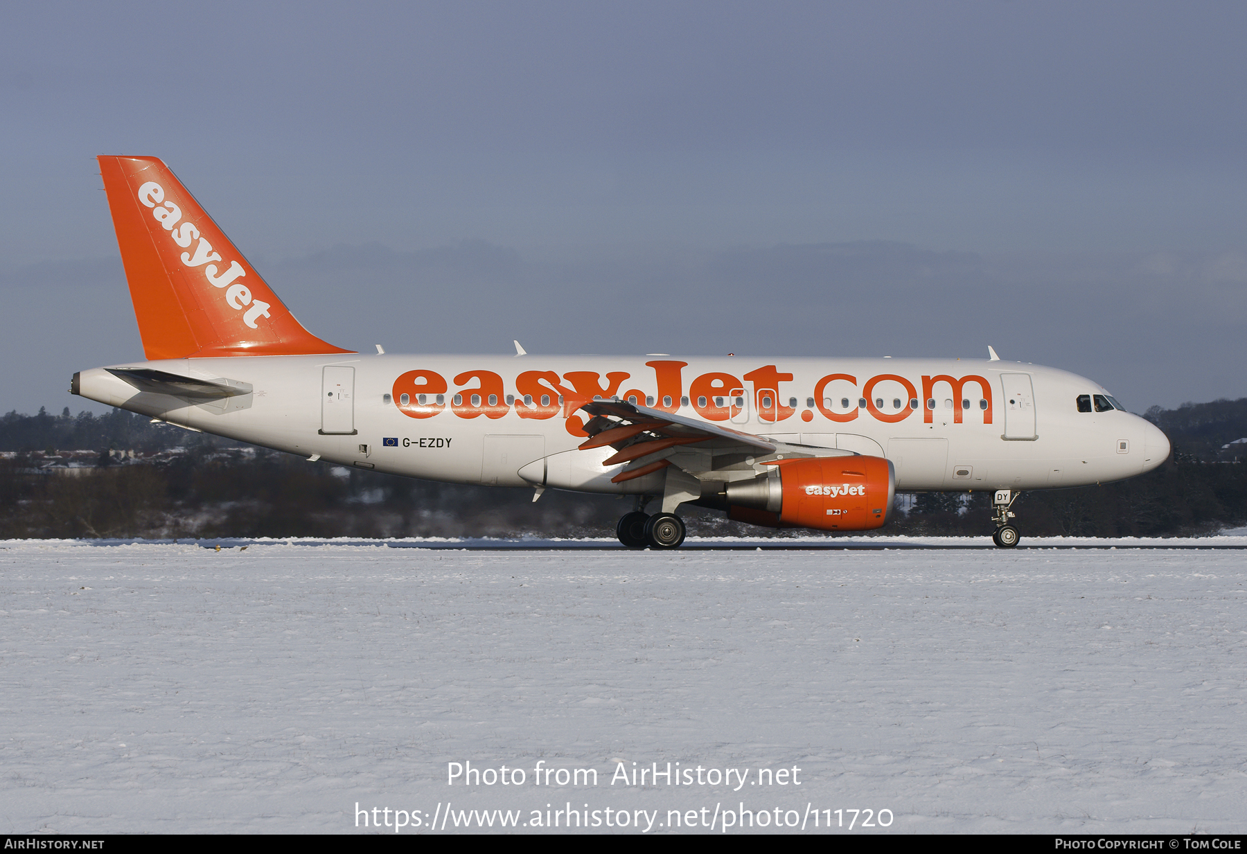 Aircraft Photo of G-EZDY | Airbus A319-111 | EasyJet | AirHistory.net #111720