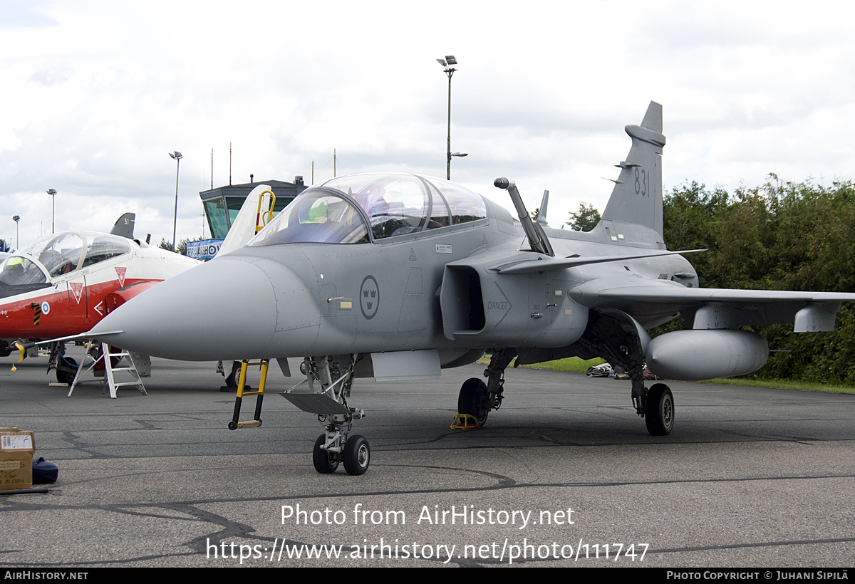 Aircraft Photo of 39831 | Saab JAS 39D Gripen | Sweden - Air Force | AirHistory.net #111747