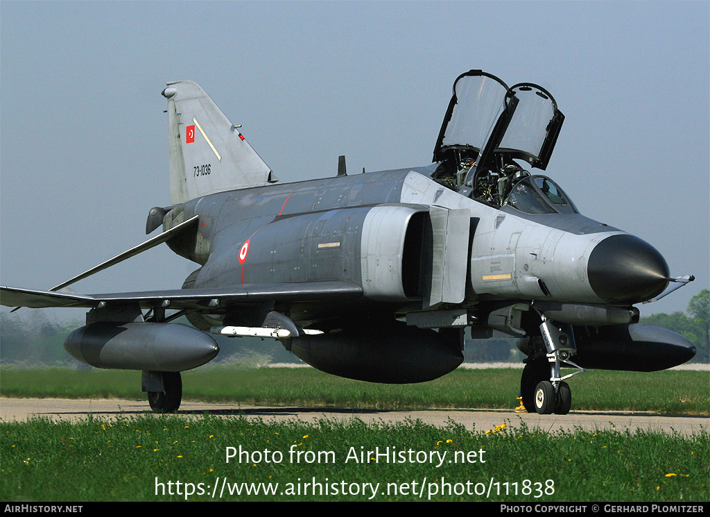 Aircraft Photo of 73-1036 | McDonnell Douglas F-4E Terminator 2020 | Turkey - Air Force | AirHistory.net #111838