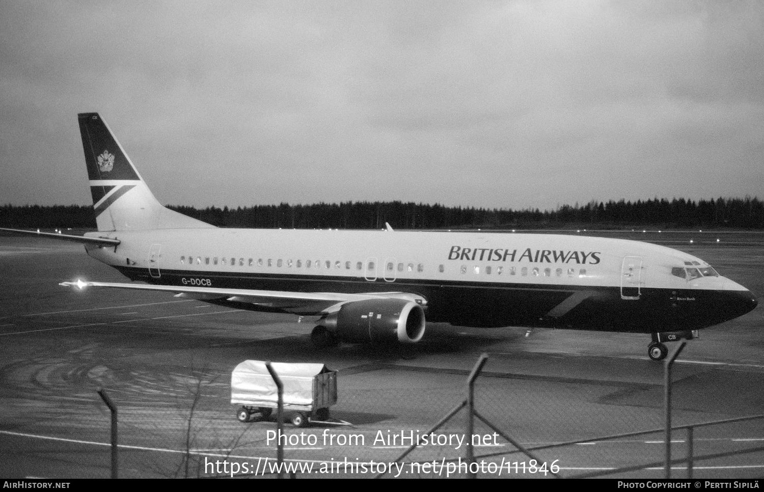 Aircraft Photo of G-DOCB | Boeing 737-436 | British Airways | AirHistory.net #111846