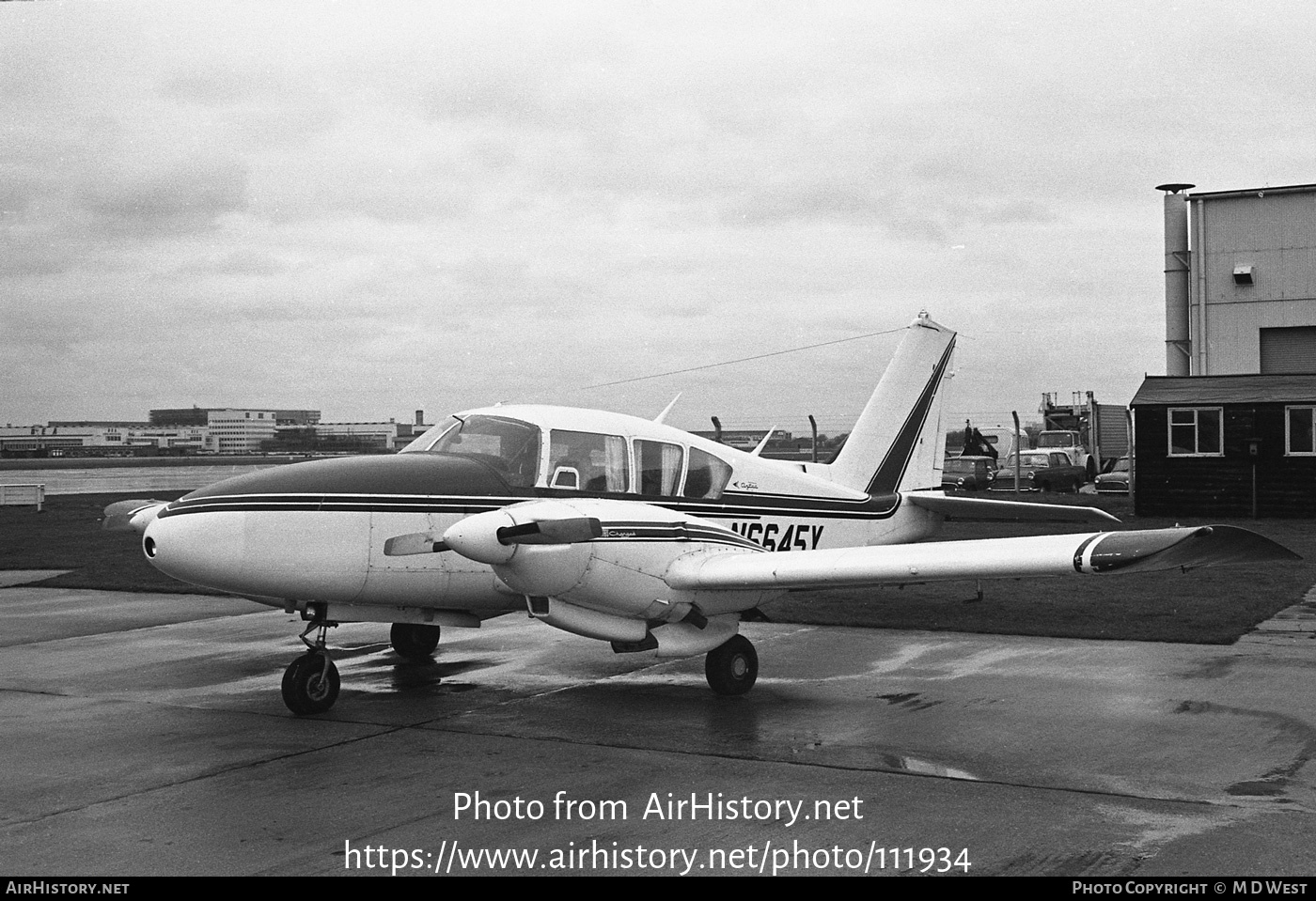 Aircraft Photo of N6645Y | Piper PA-23-250 Aztec D | AirHistory.net #111934