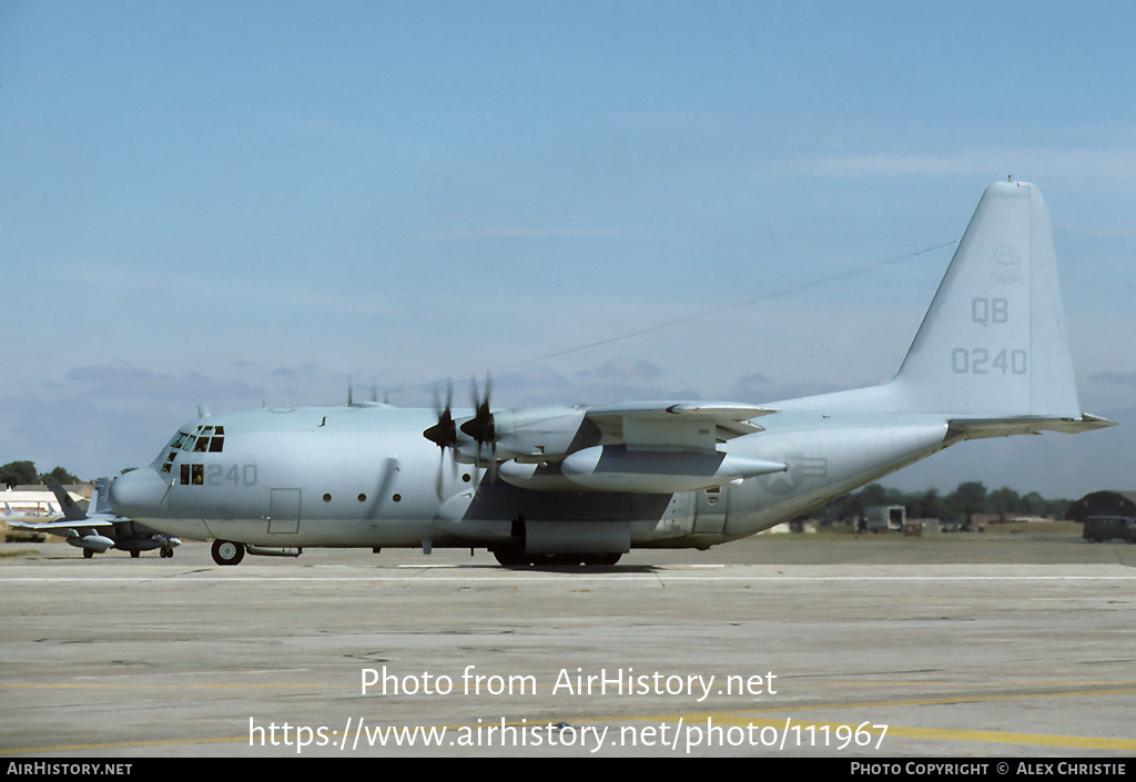 Aircraft Photo of 160240 / 0240 | Lockheed KC-130R Hercules (L-382) | USA - Marines | AirHistory.net #111967