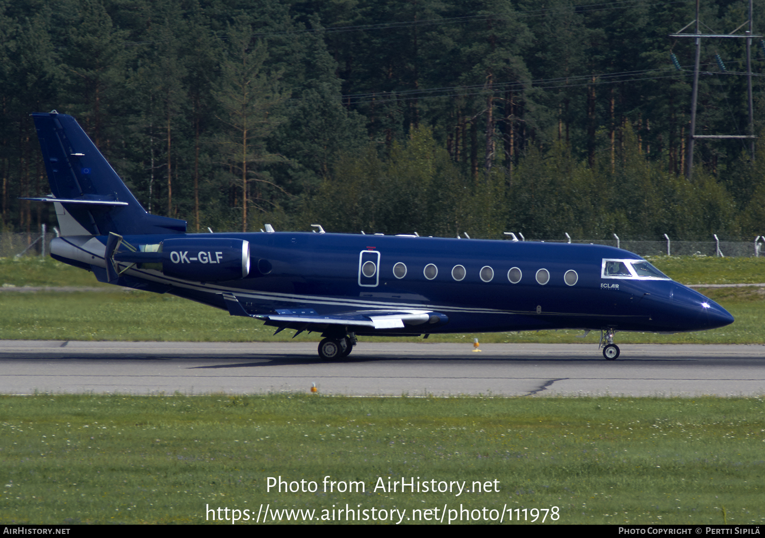 Aircraft Photo of OK-GLF | Israel Aircraft Industries Gulfstream G200 | Eclair Aviation | AirHistory.net #111978