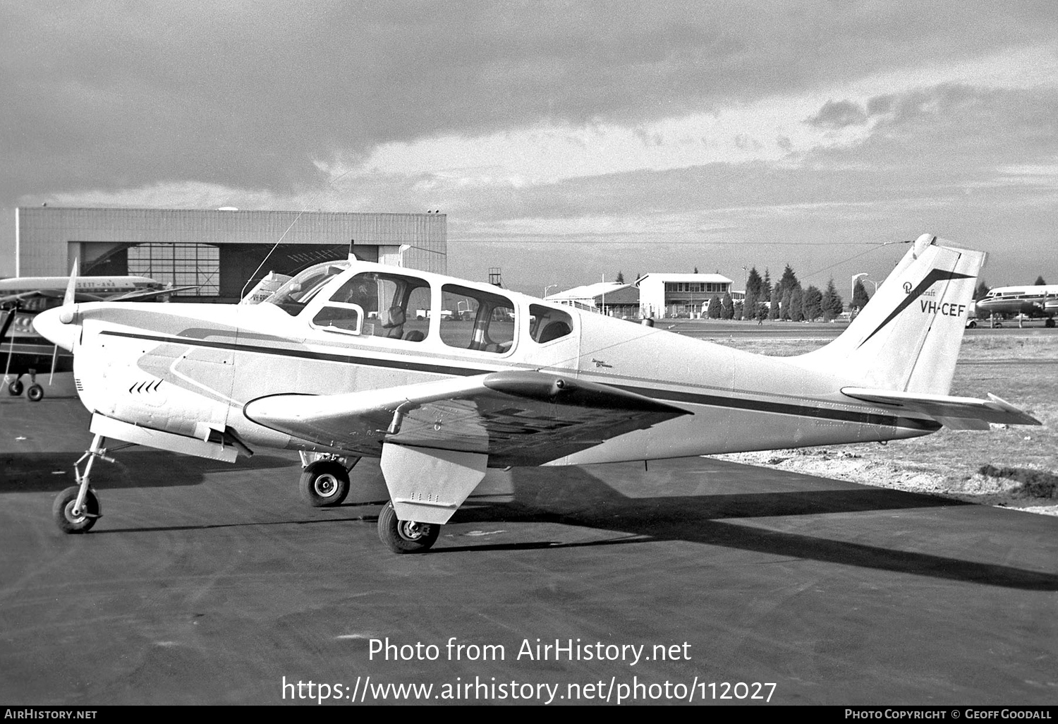 Aircraft Photo of VH-CEF | Beech B33 Debonair | AirHistory.net #112027