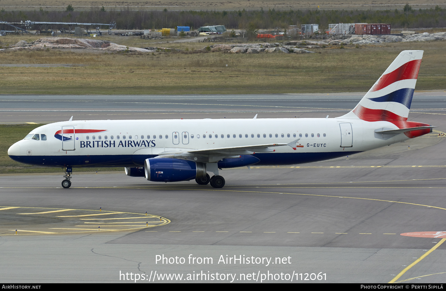 Aircraft Photo of G-EUYC | Airbus A320-232 | British Airways | AirHistory.net #112061