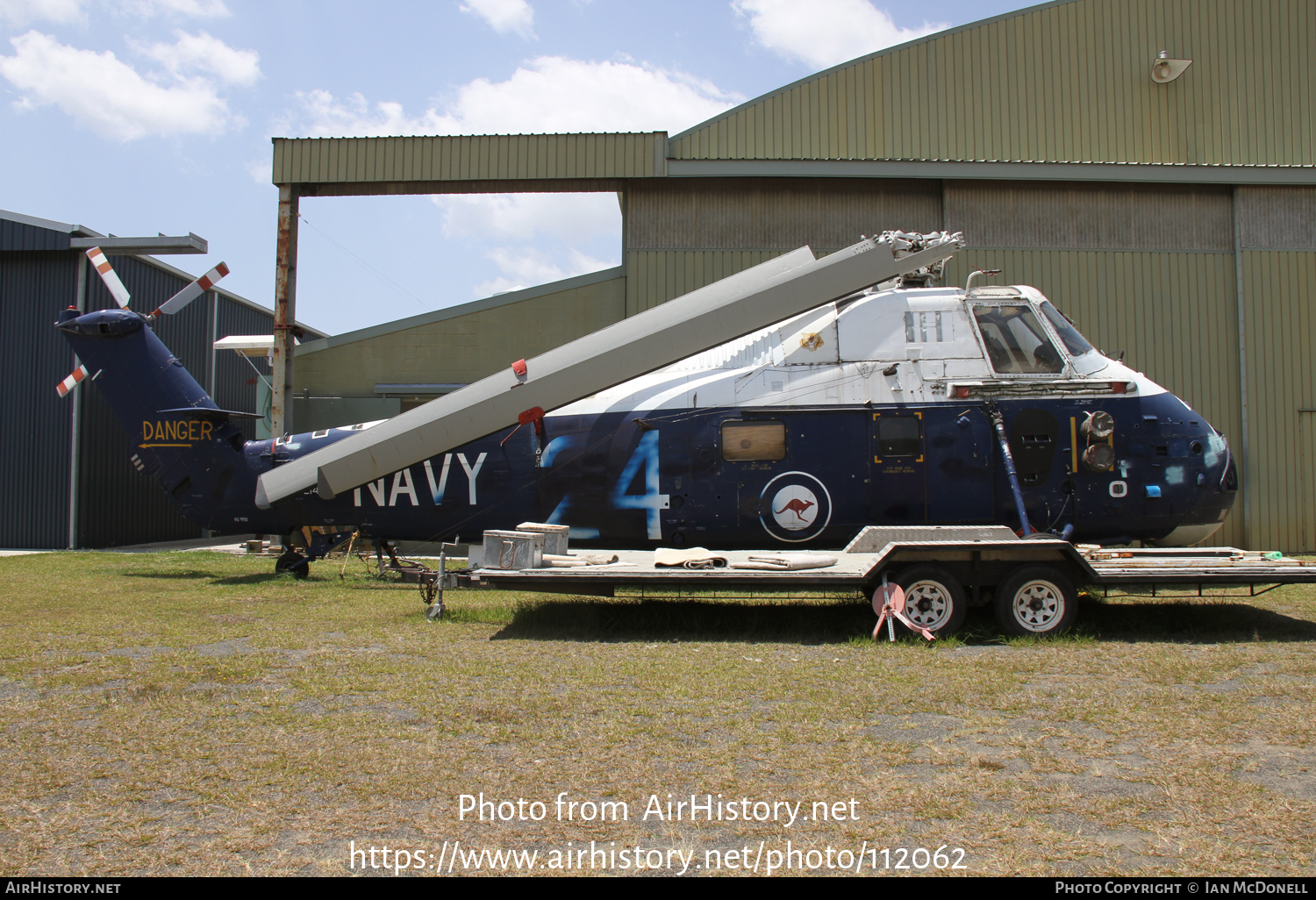 Aircraft Photo of N7-214 | Westland WS-58 Wessex HAS.31B | Australia - Navy | AirHistory.net #112062