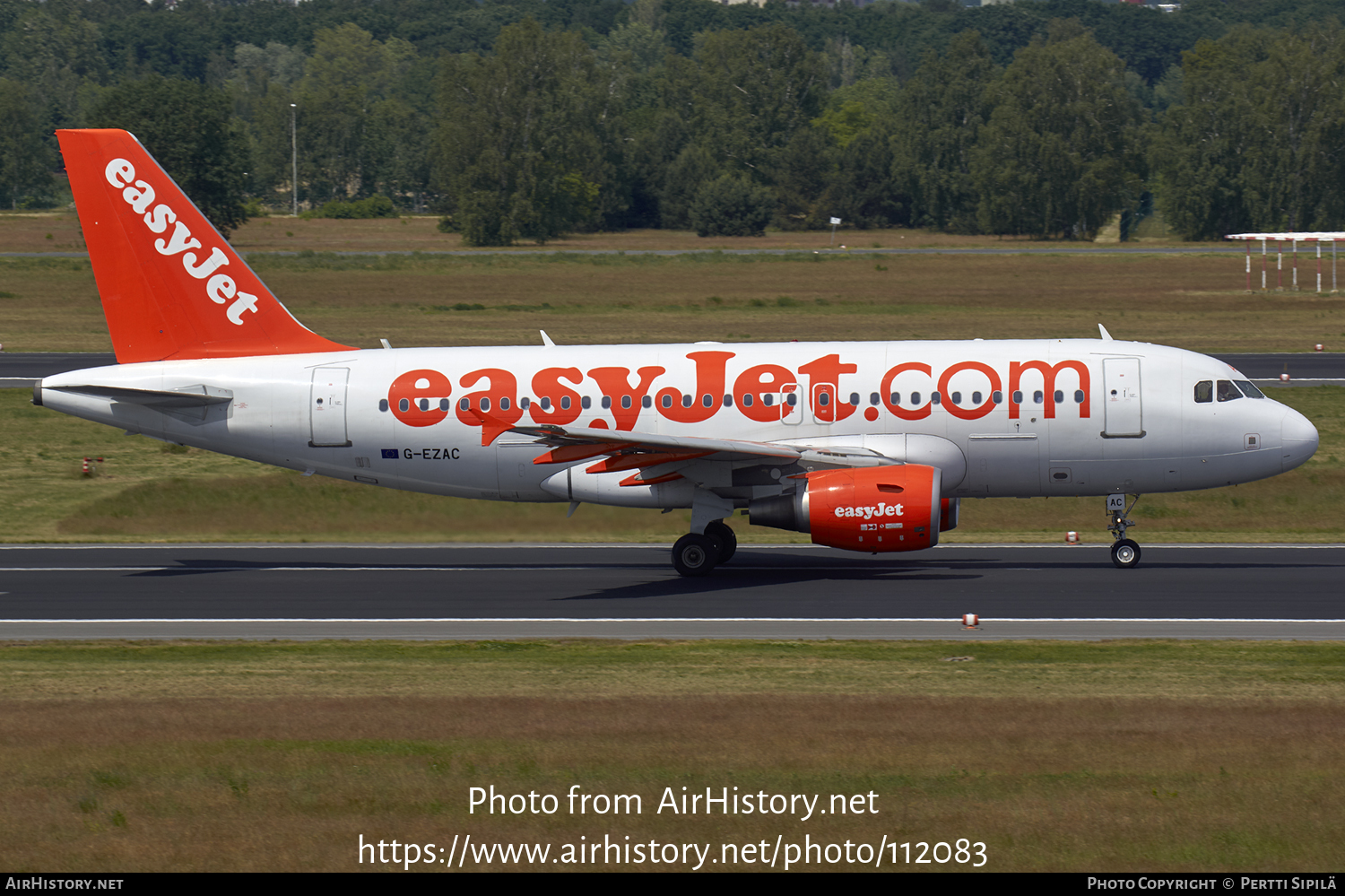 Aircraft Photo of G-EZAC | Airbus A319-111 | EasyJet | AirHistory.net #112083