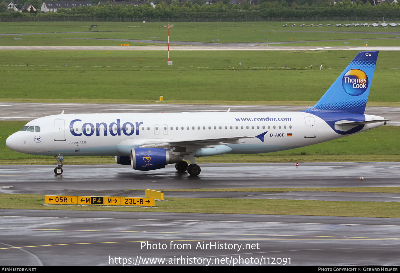 Aircraft Photo of D-AICE | Airbus A320-212 | Condor Flugdienst | AirHistory.net #112091