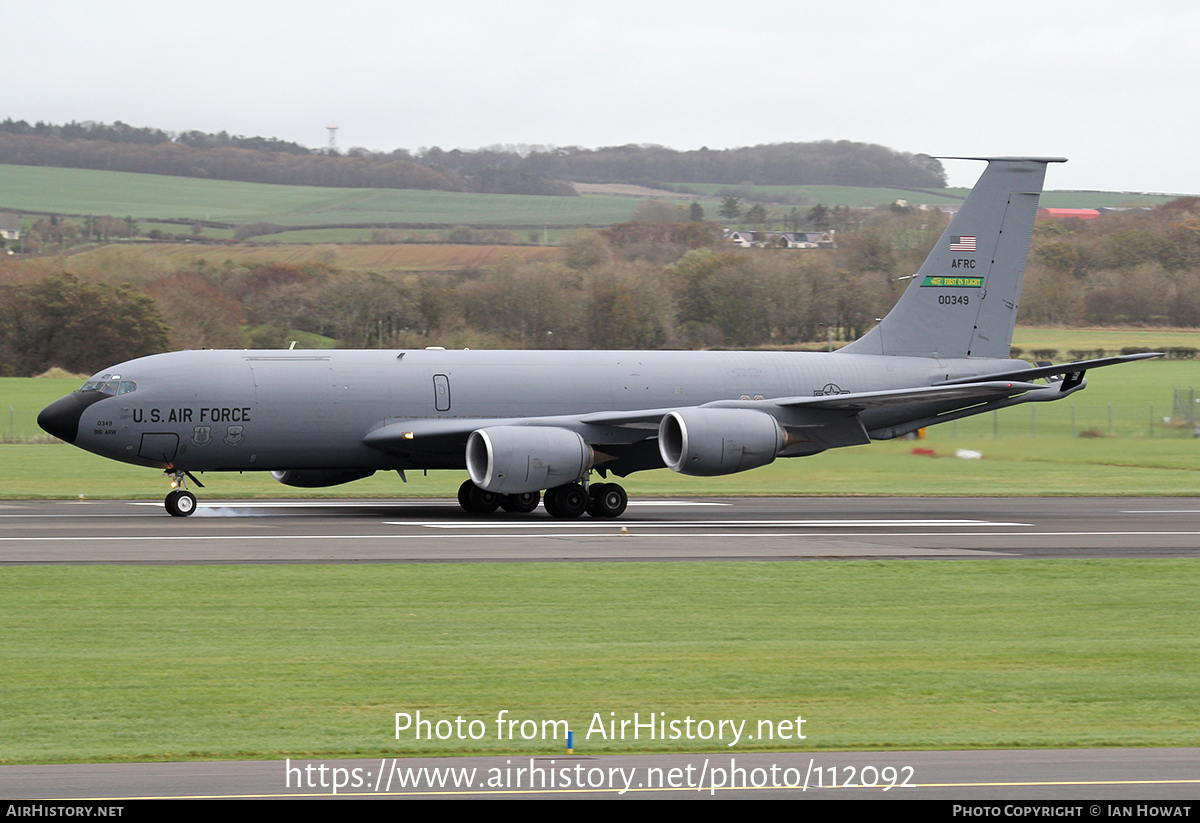 Aircraft Photo of 60-0349 / 00349 | Boeing KC-135R Stratotanker | USA - Air Force | AirHistory.net #112092