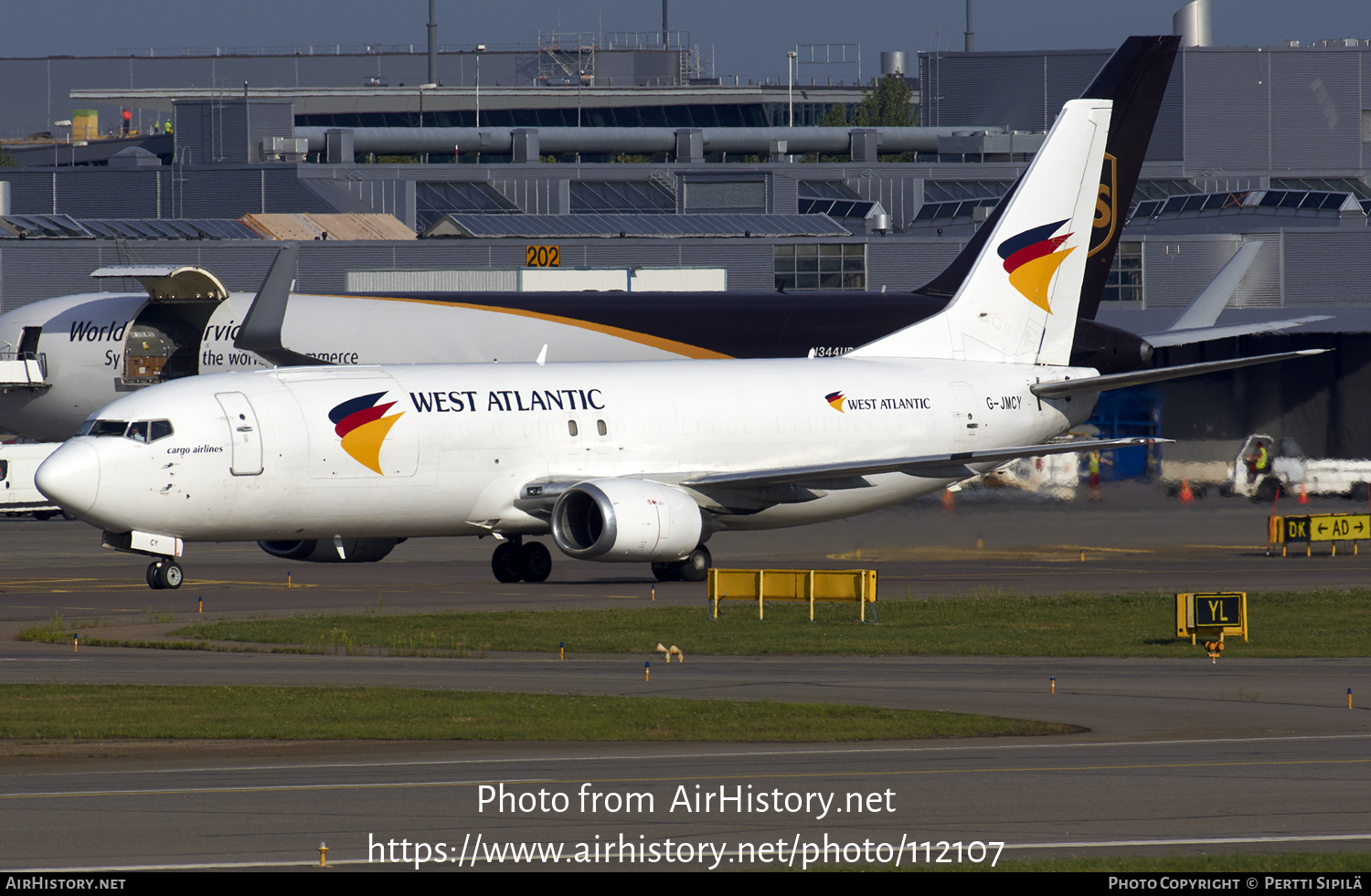 Aircraft Photo of G-JMCY | Boeing 737-4Q8(SF) | West Atlantic Cargo Airlines | AirHistory.net #112107