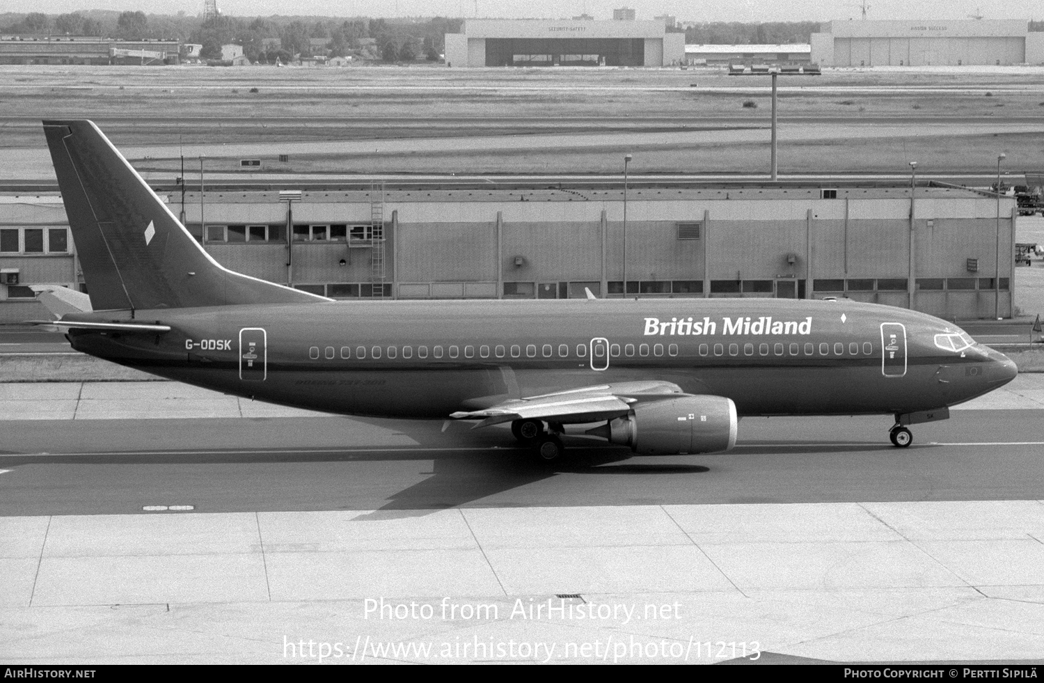 Aircraft Photo of G-ODSK | Boeing 737-37Q | British Midland Airways - BMA | AirHistory.net #112113