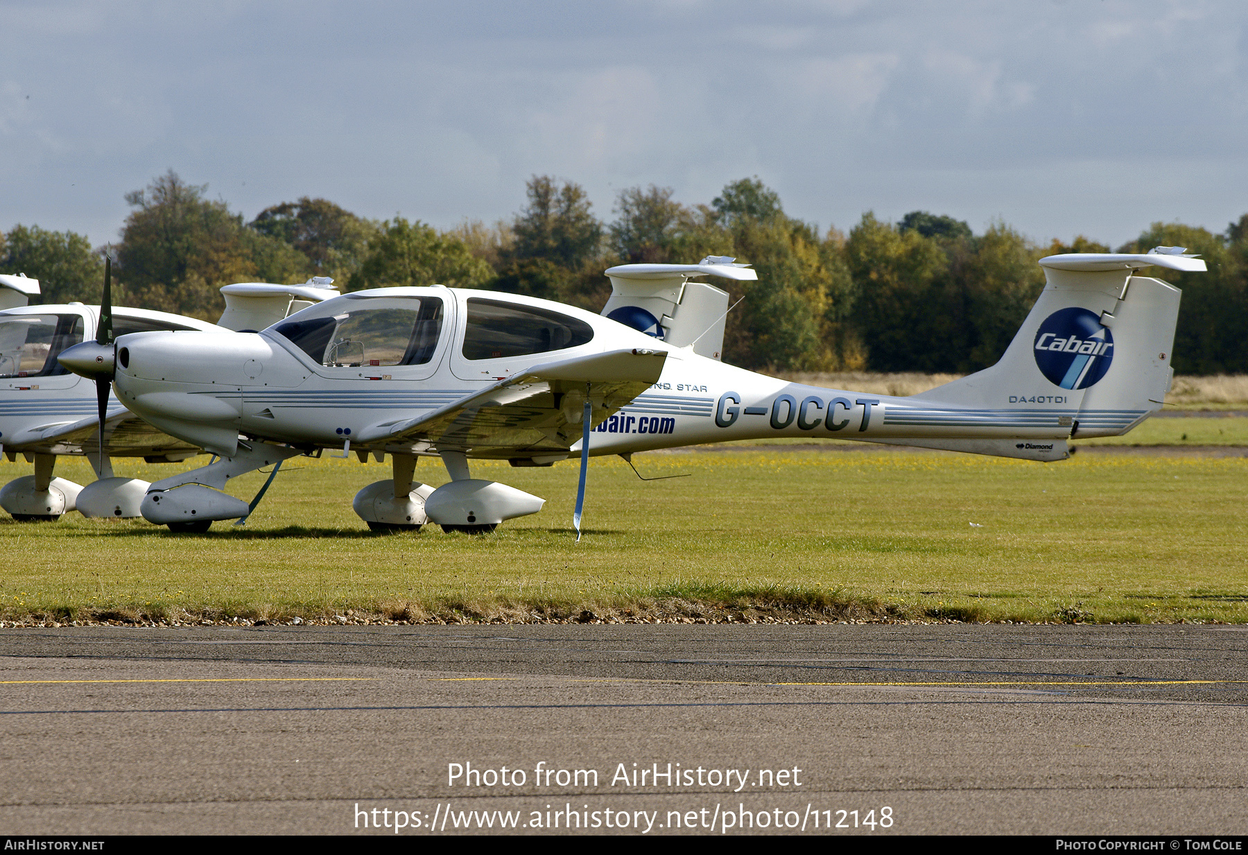 Aircraft Photo of G-OCCT | Diamond DA40D Diamond Star TDI | Cabair | AirHistory.net #112148