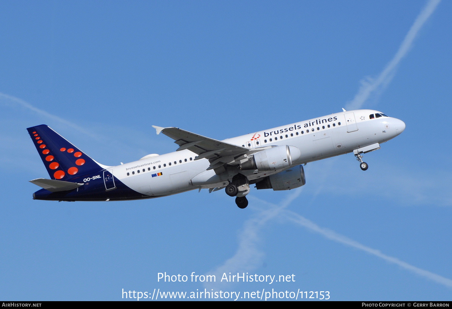 Aircraft Photo of OO-SNL | Airbus A320-214 | Brussels Airlines | AirHistory.net #112153