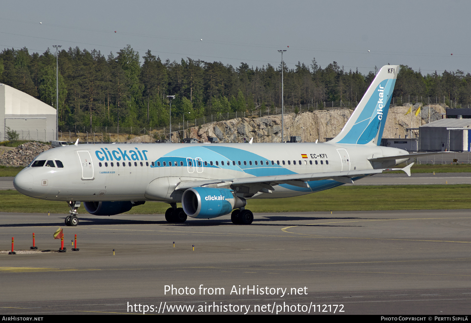 Aircraft Photo of EC-KFI | Airbus A320-216 | Clickair | AirHistory.net #112172