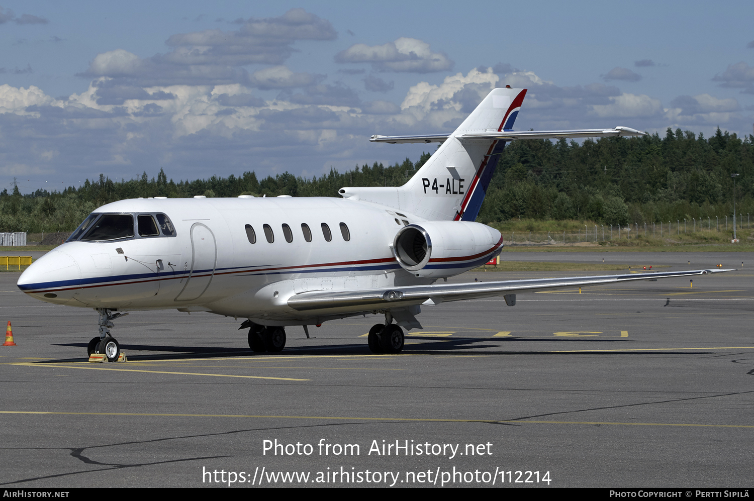 Aircraft Photo of P4-ALE | Raytheon Hawker 800XP | AirHistory.net #112214