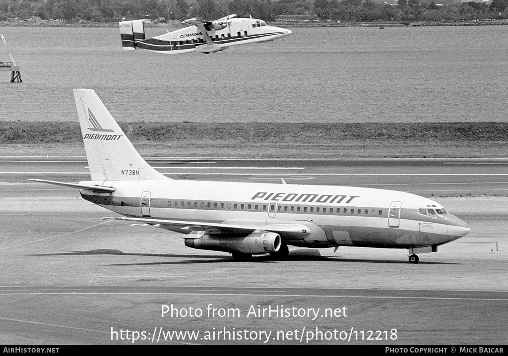 Aircraft Photo of N738N | Boeing 737-201 | Piedmont Airlines | AirHistory.net #112218