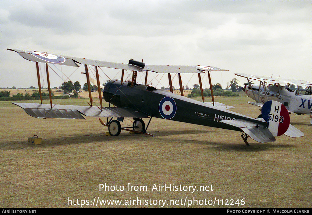 Aircraft Photo of G-ADEV / H5199 | Avro 504N | UK - Air Force | AirHistory.net #112246