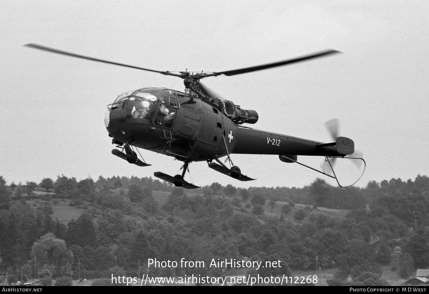 Aircraft Photo of V-212 | Sud SE-3160 Alouette III | Switzerland - Air Force | AirHistory.net #112268