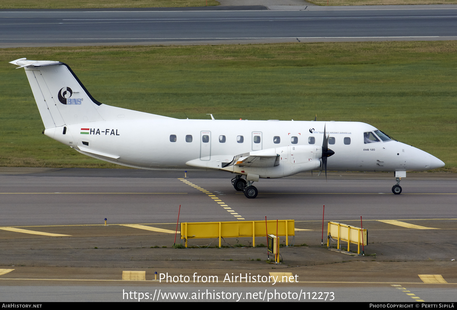 Aircraft Photo of HA-FAL | Embraer EMB-120ER Brasilia | BAS - Budapest Aircraft Service | AirHistory.net #112273