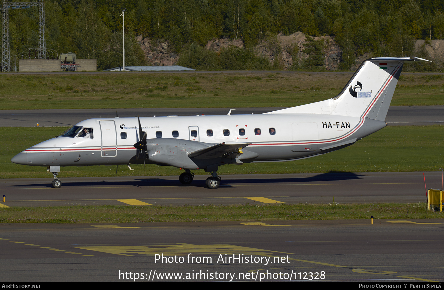 Aircraft Photo of HA-FAN | Embraer EMB-120ER Brasilia | BAS - Budapest Aircraft Service | AirHistory.net #112328