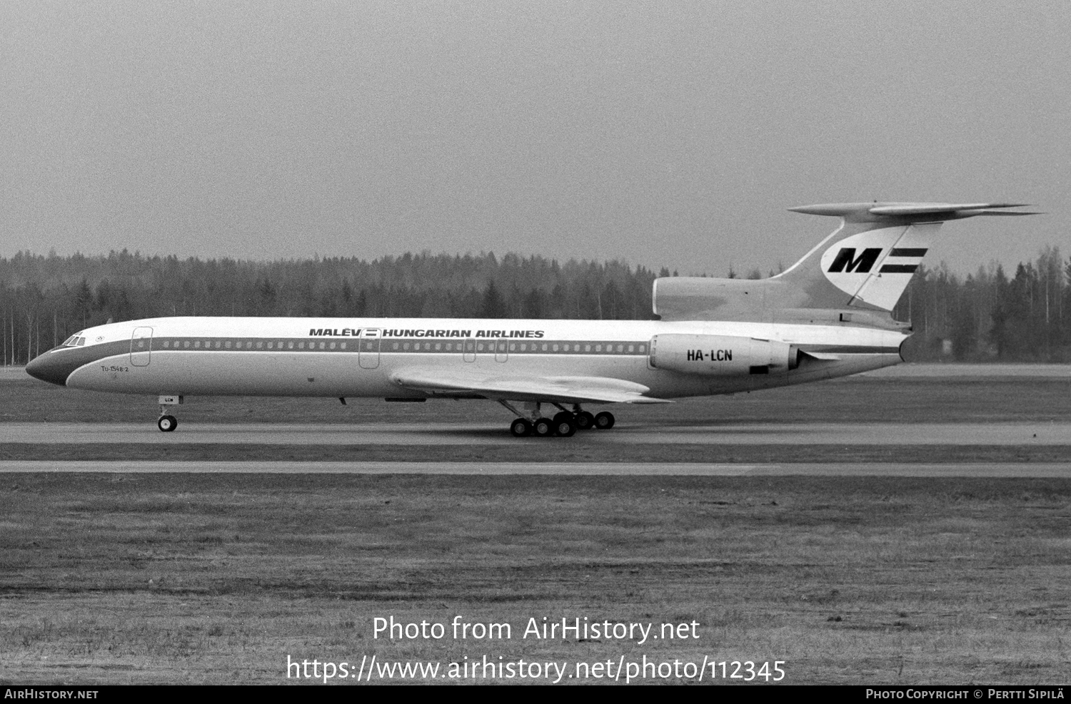 Aircraft Photo of HA-LCN | Tupolev Tu-154B-2 | Malév - Hungarian Airlines | AirHistory.net #112345