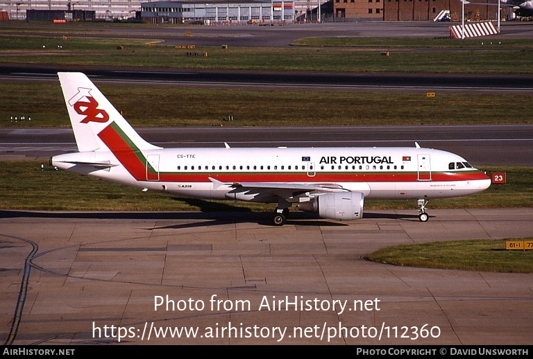 Aircraft Photo of CS-TTE | Airbus A319-111 | TAP Air Portugal | AirHistory.net #112360