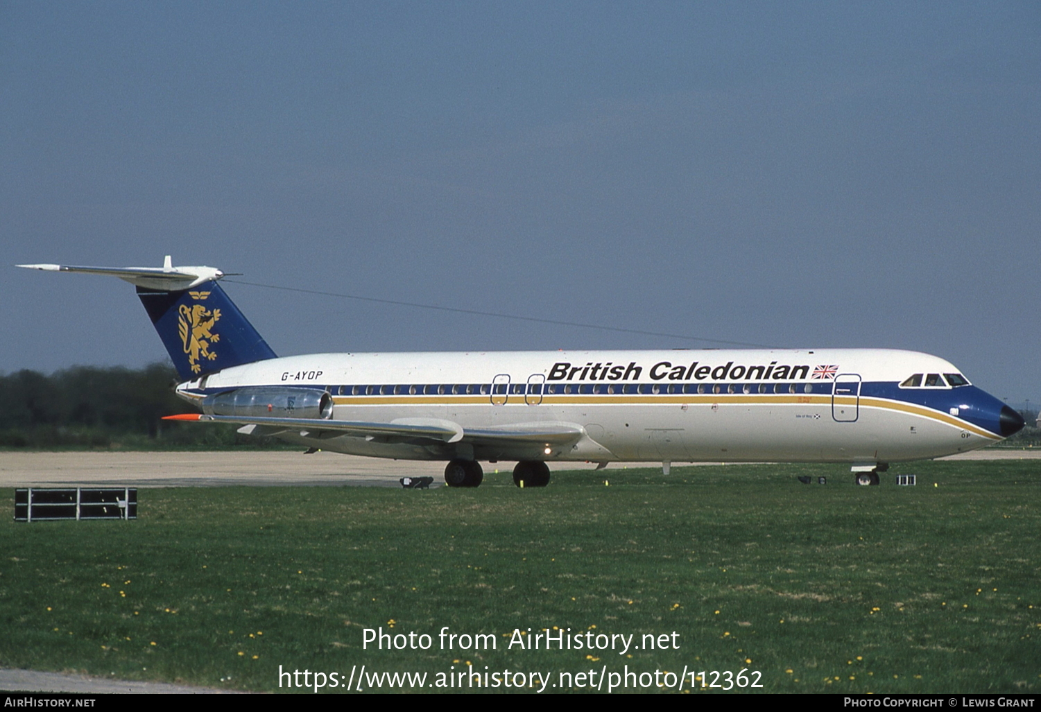 Aircraft Photo of G-AYOP | BAC 111-530FX One-Eleven | British Caledonian Airways | AirHistory.net #112362