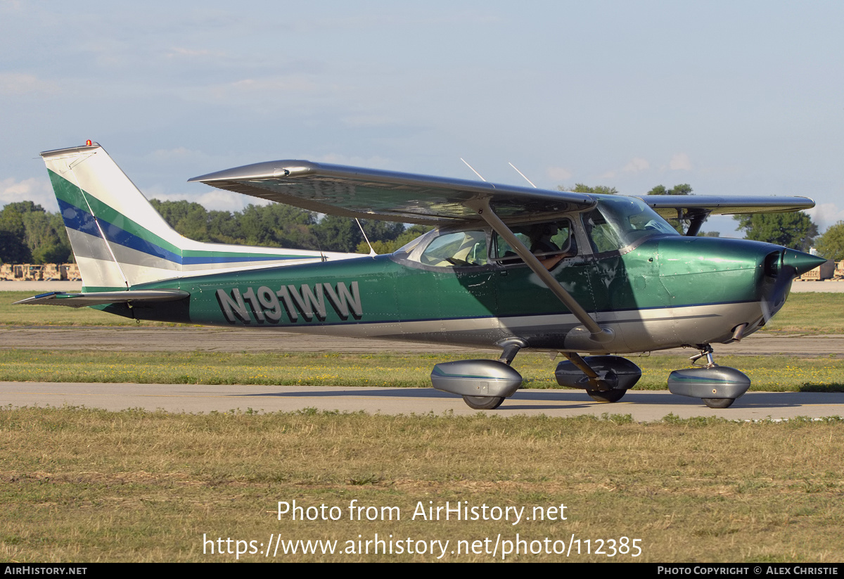 Aircraft Photo of N191WW | Cessna 172M Skyhawk | AirHistory.net #112385