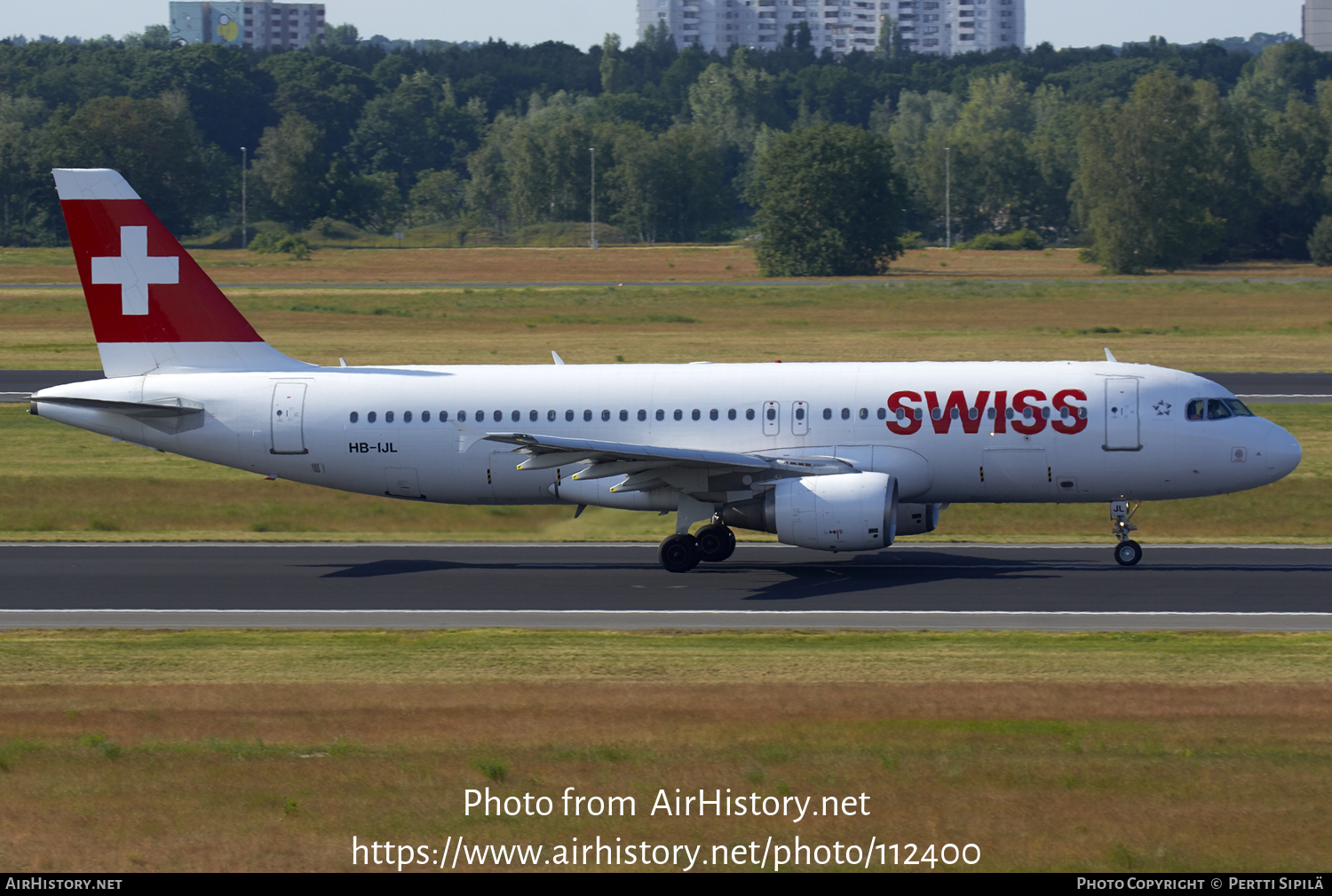 Aircraft Photo of HB-IJL | Airbus A320-214 | Swiss International Air Lines | AirHistory.net #112400