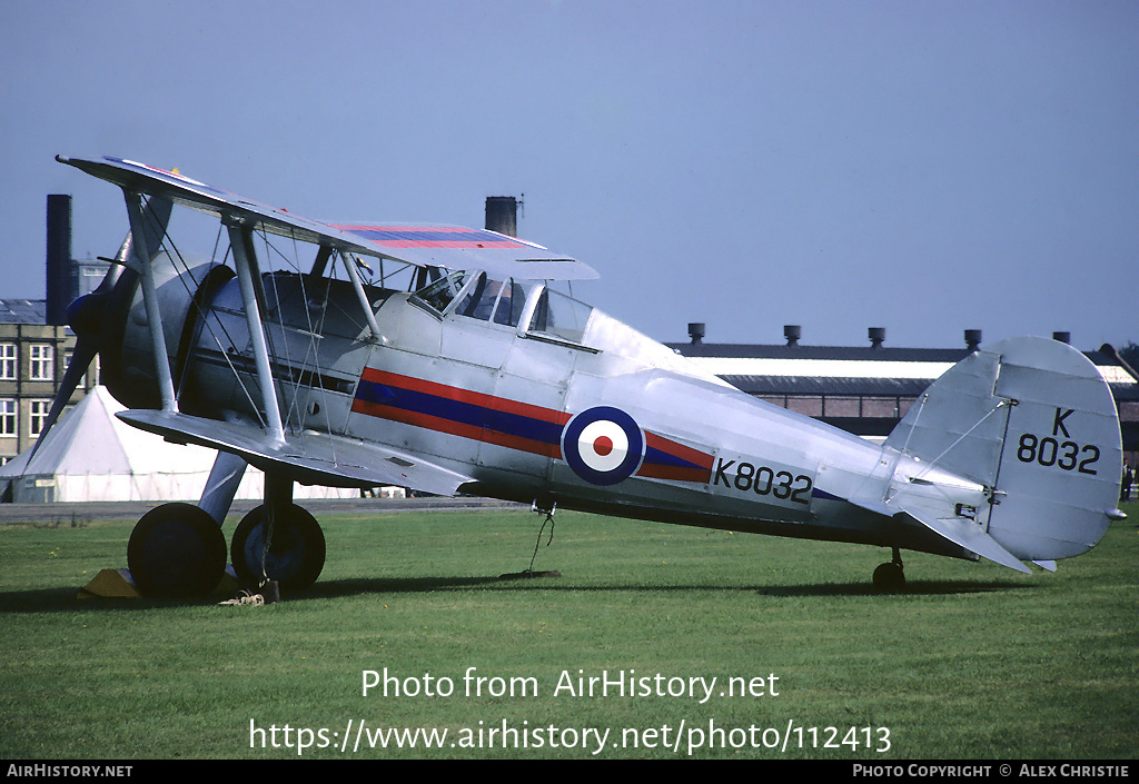 Aircraft Photo of G-AMRK / K8032 | Gloster Gladiator Mk1 | UK - Air Force | AirHistory.net #112413