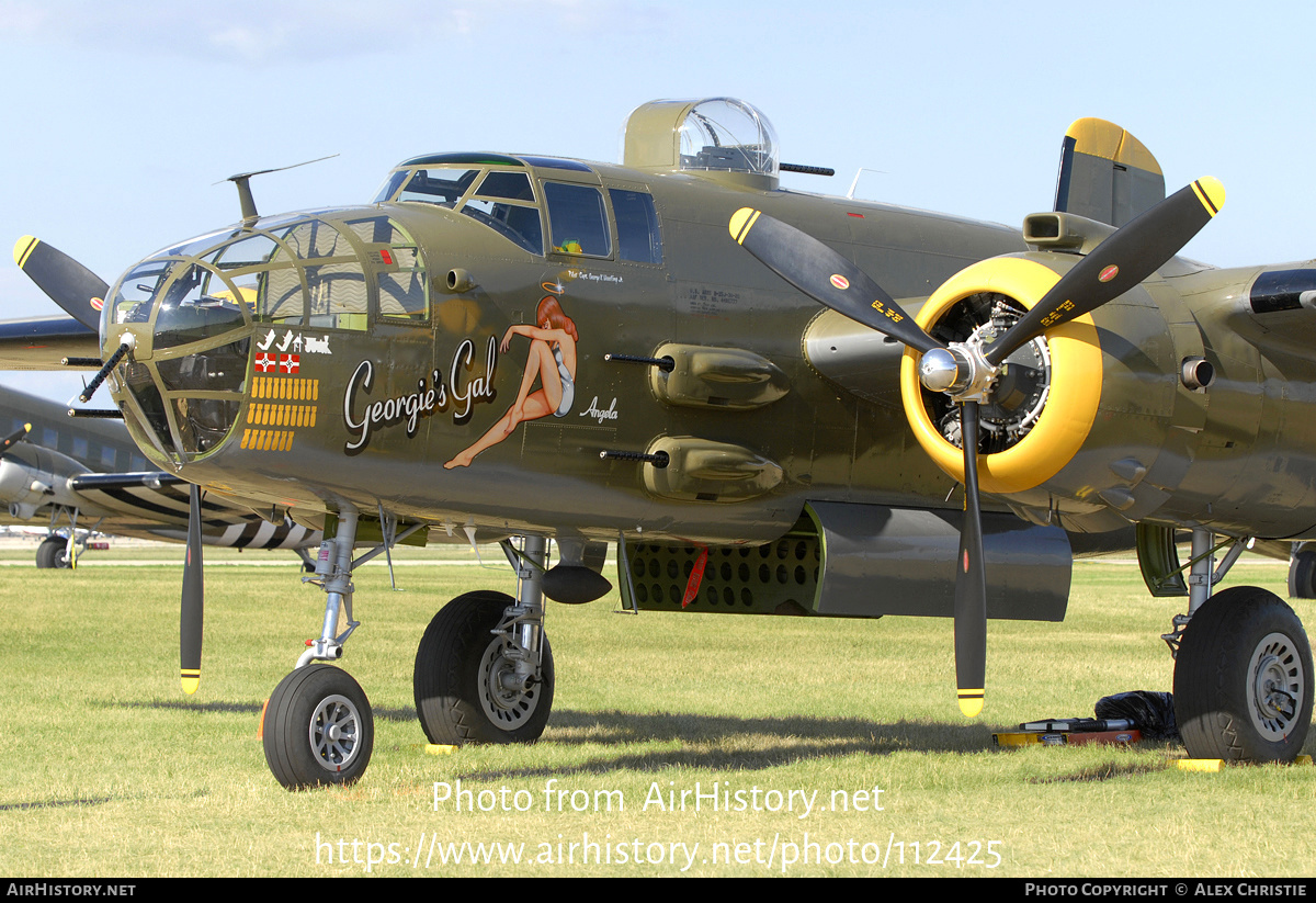 Aircraft Photo of N345BG | North American B-25J Mitchell | AirHistory.net #112425