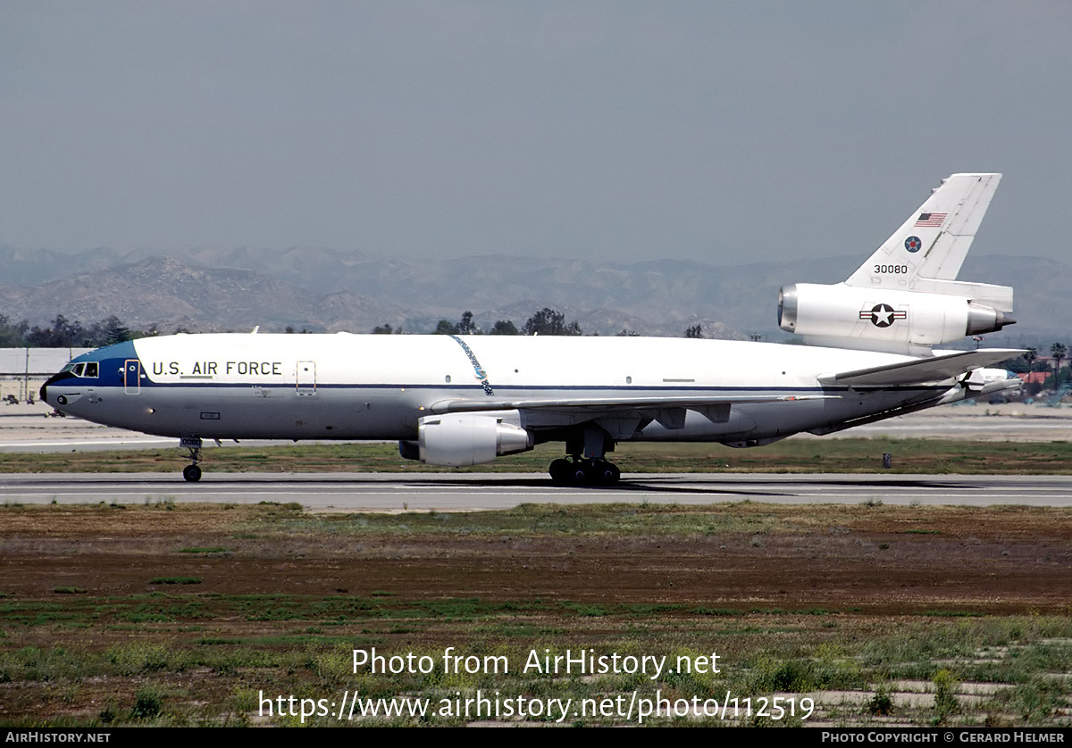 Aircraft Photo of 83-0080 / 30080 | McDonnell Douglas KC-10A Extender (DC-10-30CF) | USA - Air Force | AirHistory.net #112519