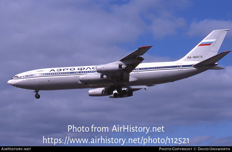 Aircraft Photo of RA-86075 | Ilyushin Il-86 | Aeroflot | AirHistory.net #112521