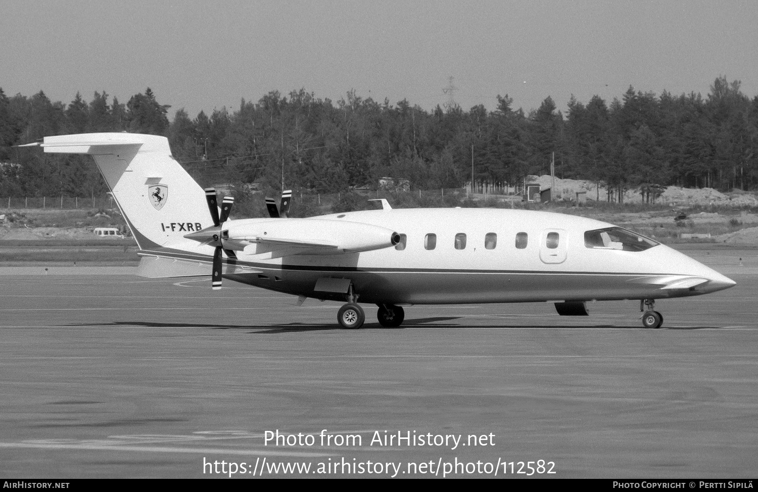 Aircraft Photo of I-FXRB | Piaggio P-180 Avanti | Ferrari | AirHistory.net #112582