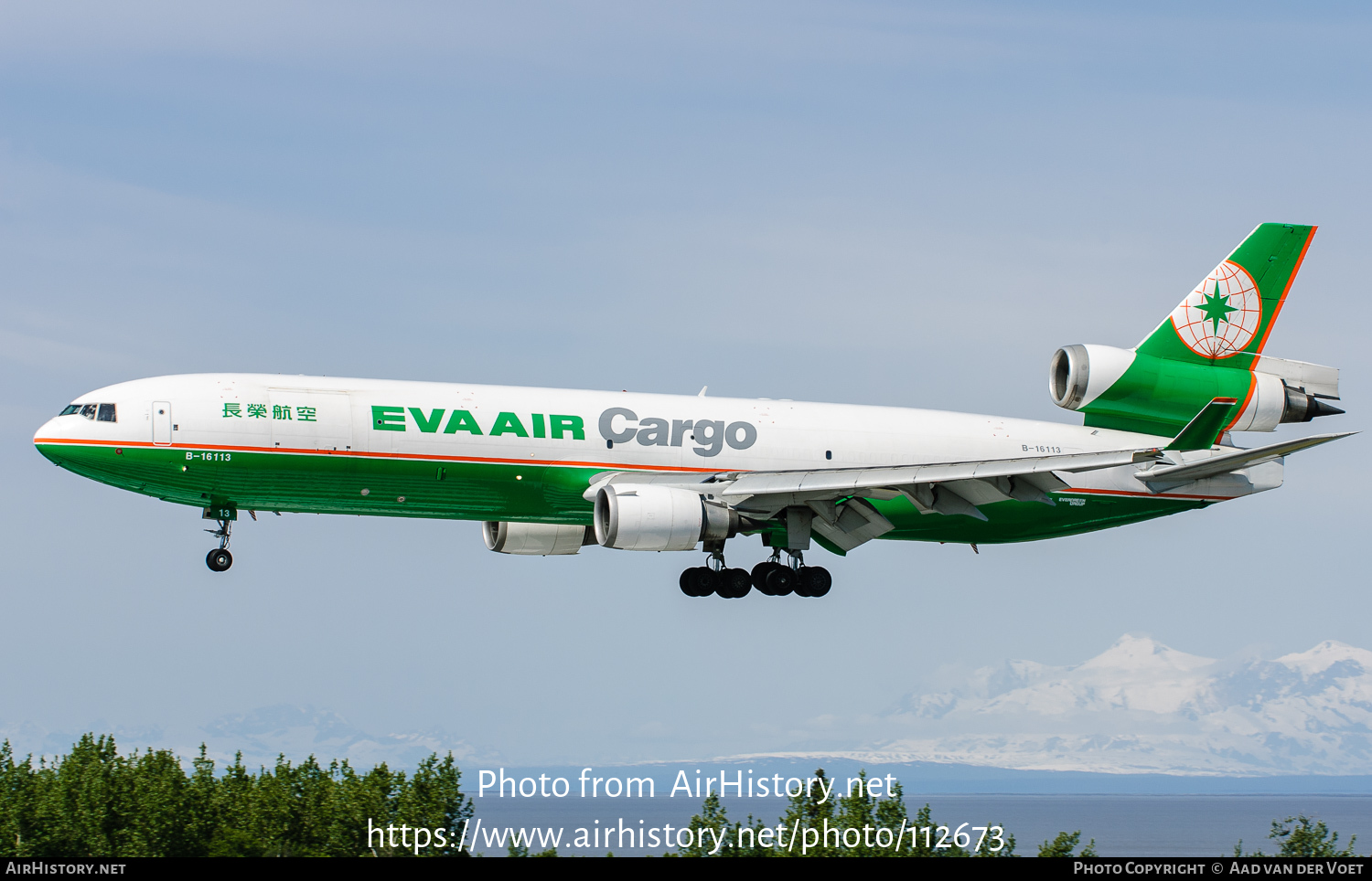 Aircraft Photo of B-16113 | McDonnell Douglas MD-11F | EVA Air Cargo | AirHistory.net #112673