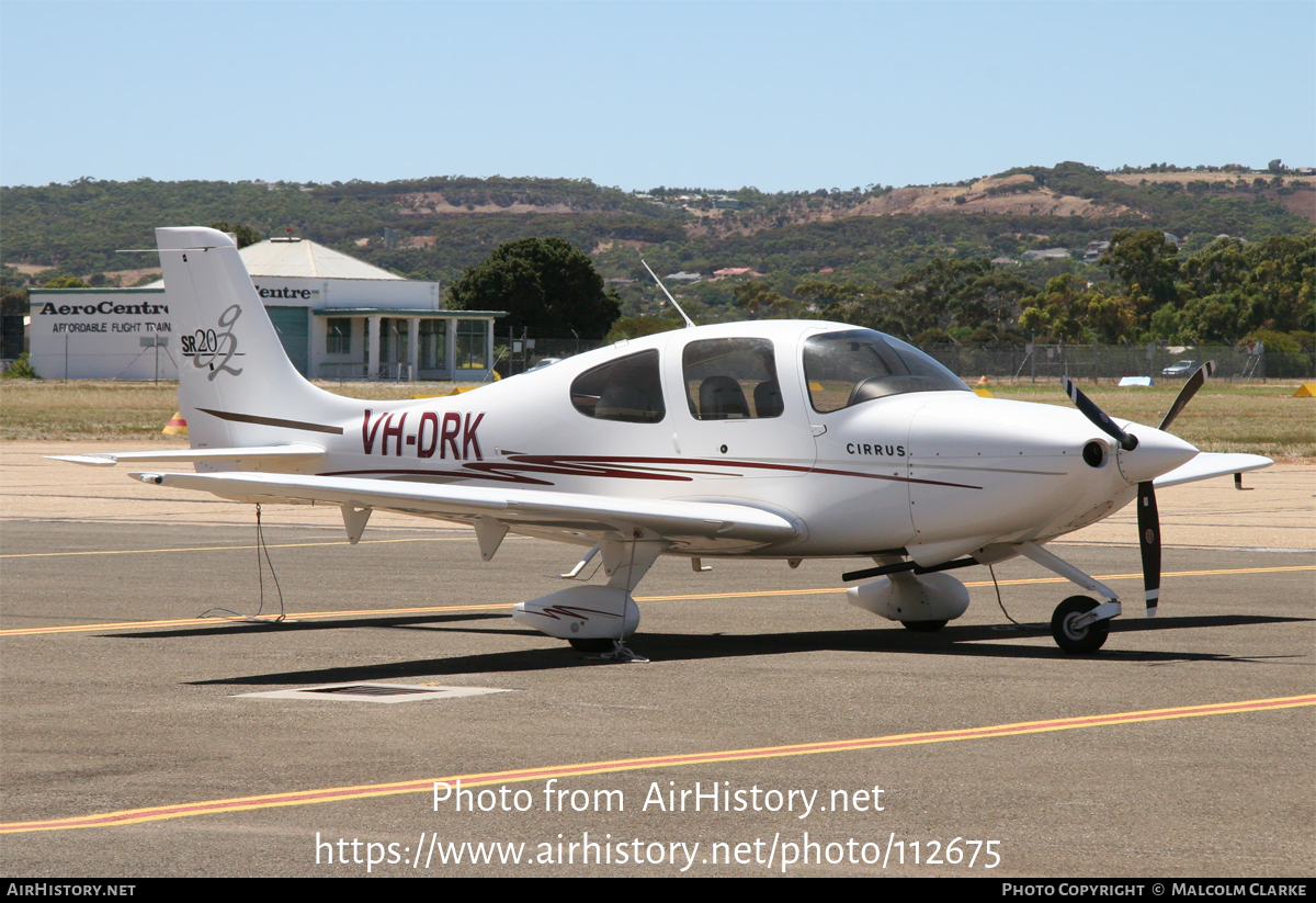 Aircraft Photo of VH-DRK | Cirrus SR-20 G2 | AirHistory.net #112675