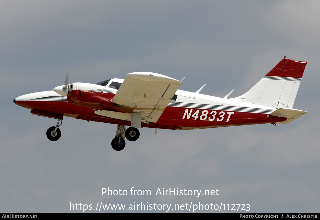 Aircraft Photo of N4833T | Piper PA-34-200 Seneca | AirHistory.net #112723