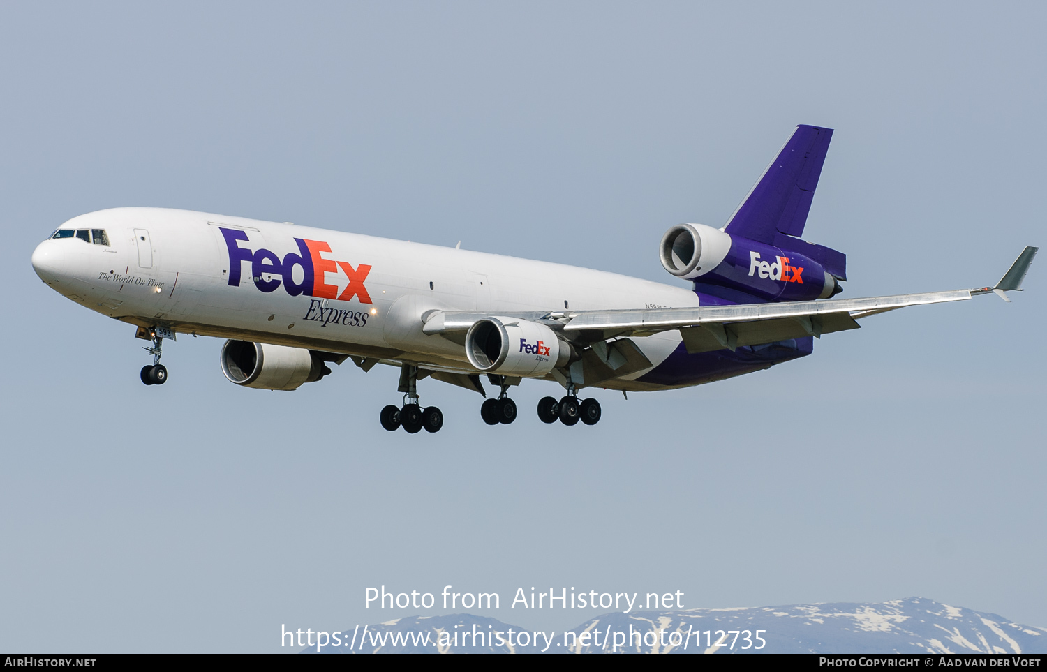 Aircraft Photo of N593FE | McDonnell Douglas MD-11/F | FedEx Express - Federal Express | AirHistory.net #112735