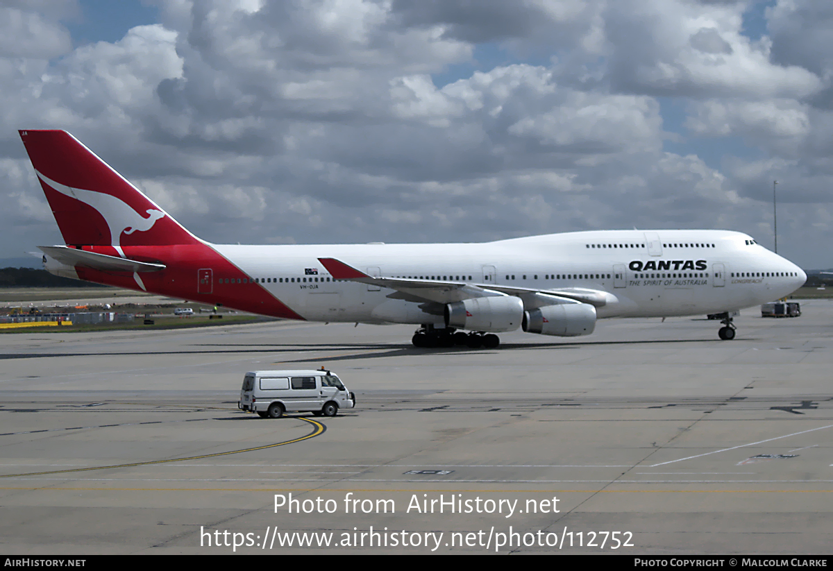 Aircraft Photo Of VH-OJA | Boeing 747-438 | Qantas | AirHistory.net #112752