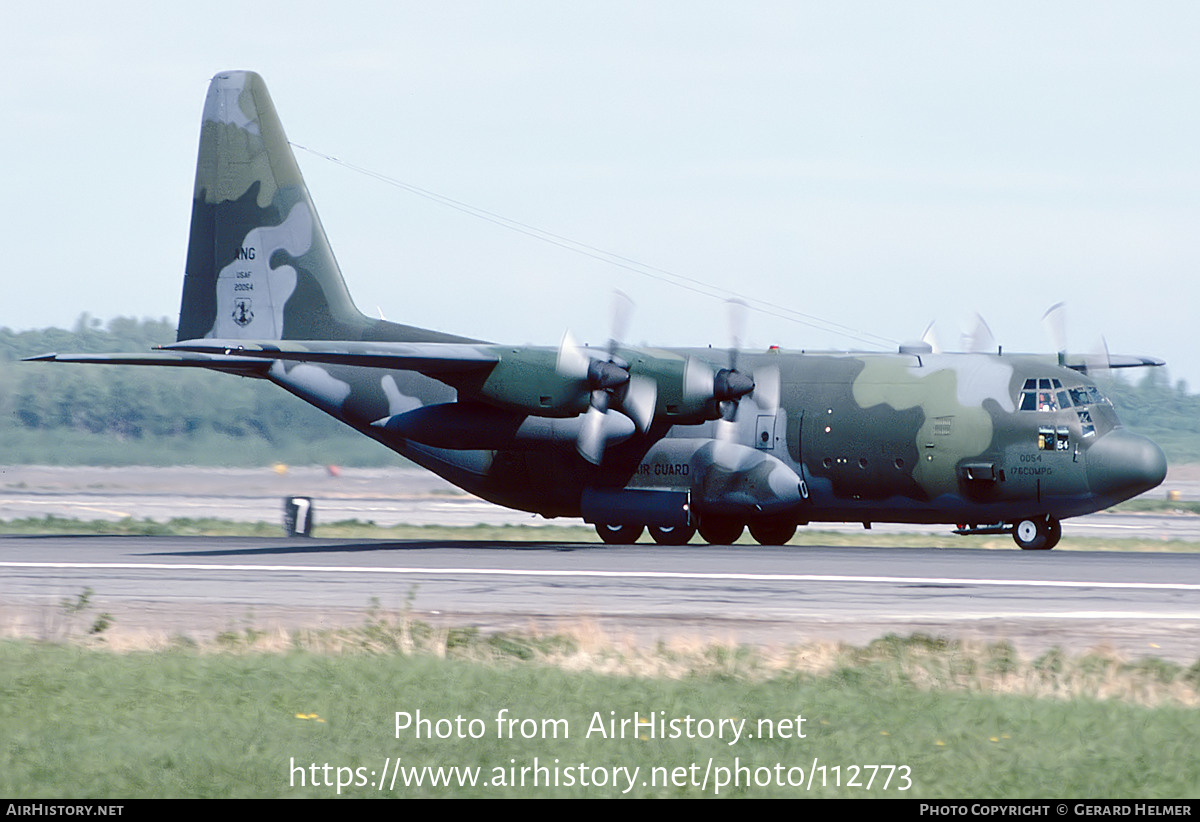 Aircraft Photo of 82-0054 / 20054 | Lockheed C-130H Hercules | USA - Air Force | AirHistory.net #112773