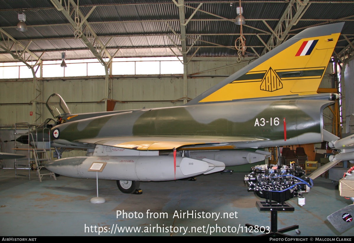 Aircraft Photo of A3-16 | Dassault Mirage IIIO(F/A) | Australia - Air Force | AirHistory.net #112803