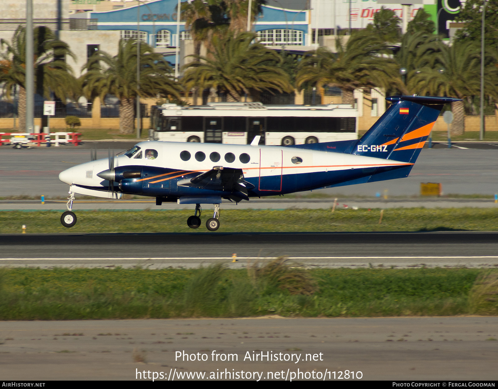 Aircraft Photo of EC-GHZ | Beech 200 Super King Air | AirHistory.net #112810