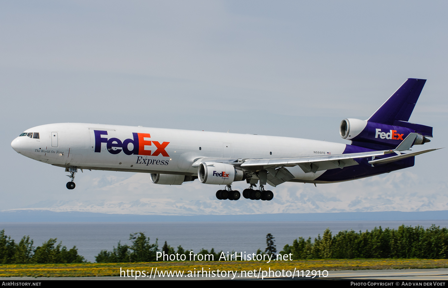 Aircraft Photo of N595FE | McDonnell Douglas MD-11/F | FedEx Express - Federal Express | AirHistory.net #112910