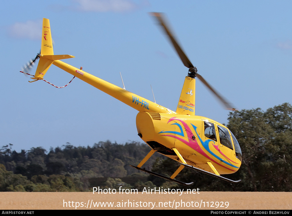 Aircraft Photo of VH-FRL | Robinson R-44 Clipper II | Barossa Helicopters | AirHistory.net #112929