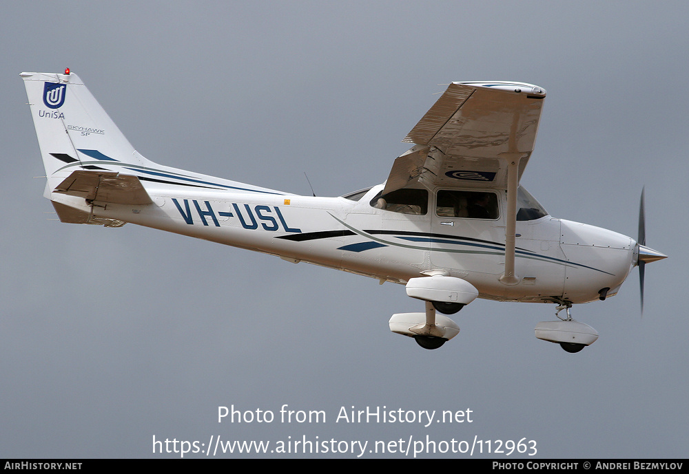 Aircraft Photo of VH-USL | Cessna 172S Skyhawk SP | UniSA - University of South Australia | AirHistory.net #112963